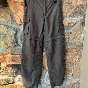 Kids Charcoal Cargo Pants